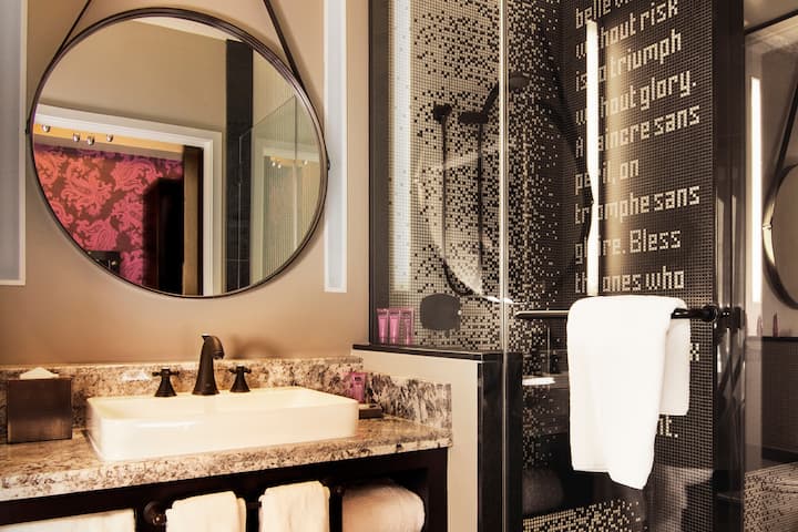 Guest room at the The Cromwell Las Vegas in Las Vegas, Nevada