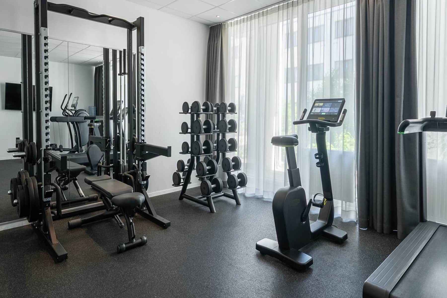 Fitness room at Wyndham Garden Munich Messe in Munich, Other than US/Canada