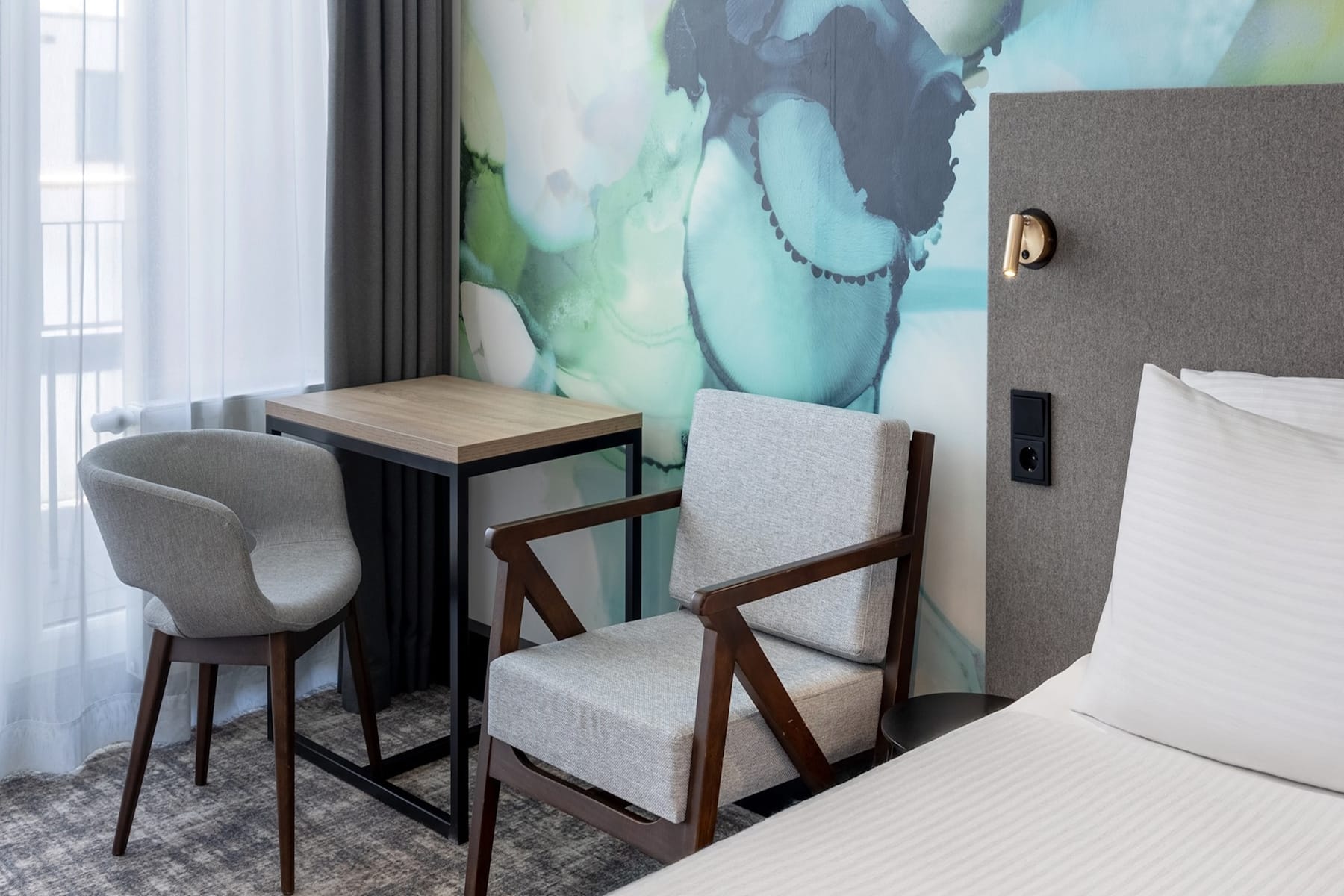 Guest room feature at the Wyndham Garden Munich Messe in Munich, Other than US/Canada