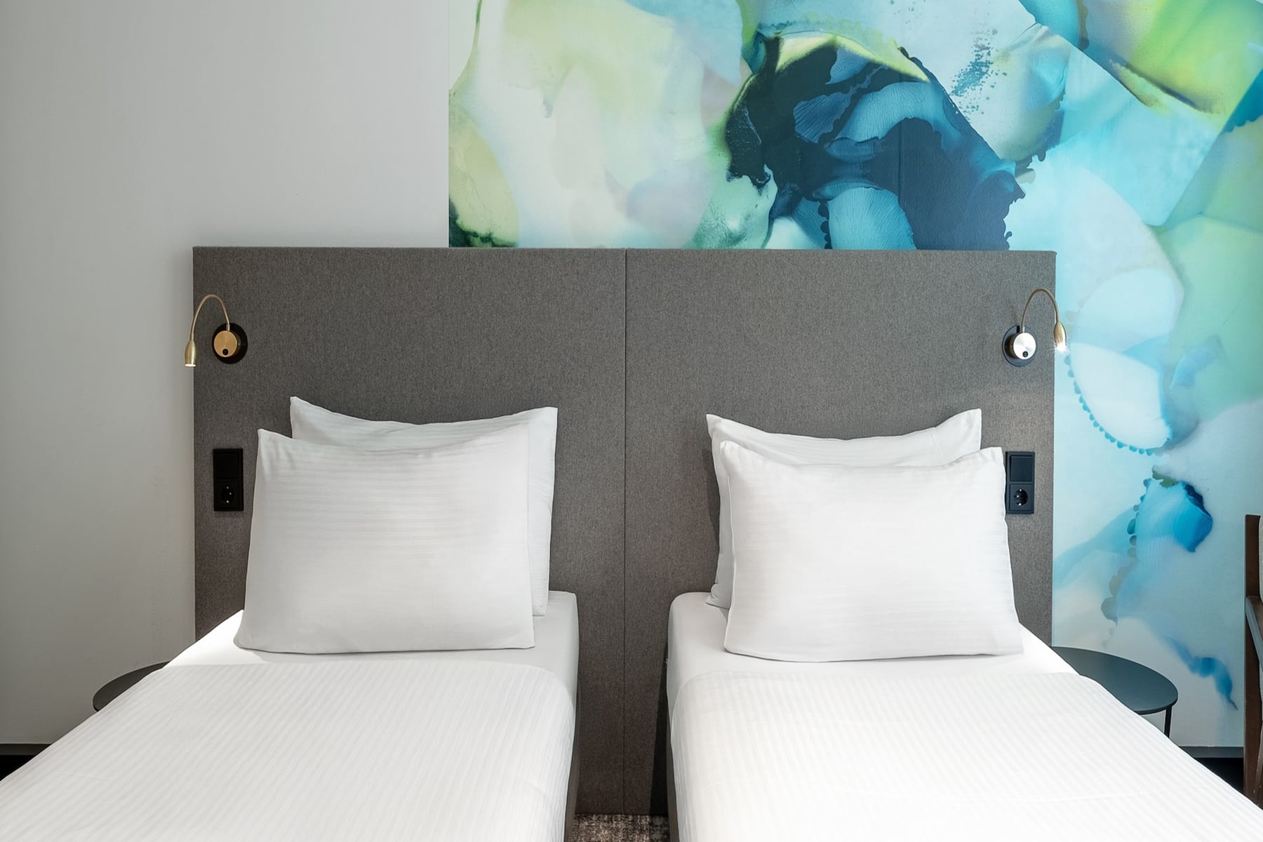 Guest room at the Wyndham Garden Munich Messe in Munich, Other than US/Canada