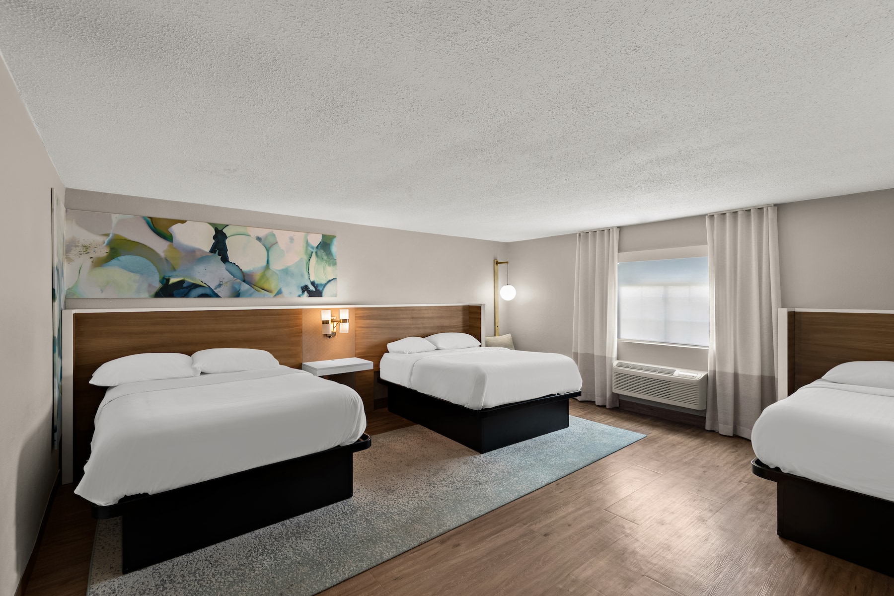 Guest room at the Wyndham Garden Ankeny in Ankeny, Iowa