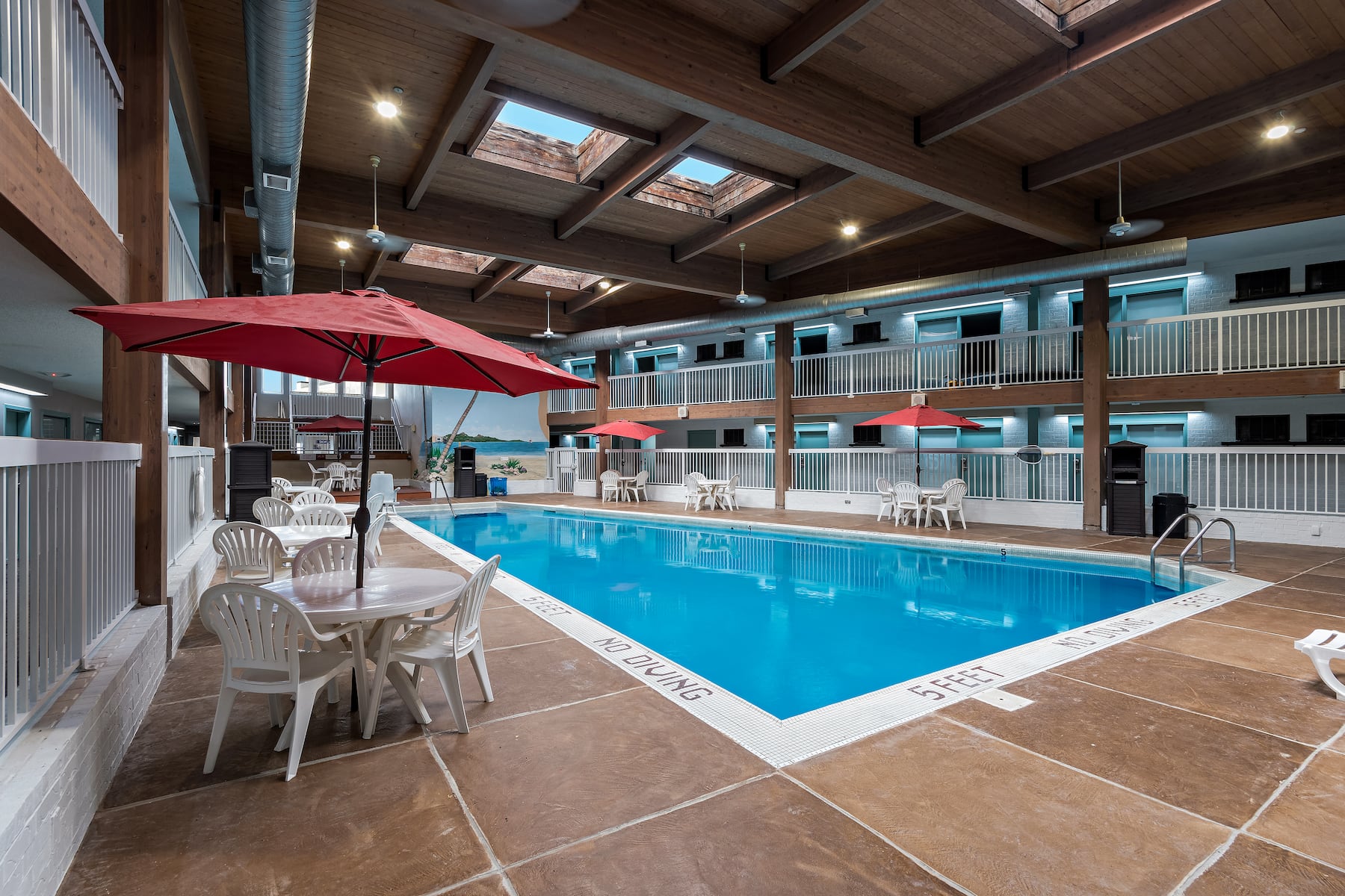 Indoor pool at the Wyndham Garden Ankeny in Ankeny, Iowa