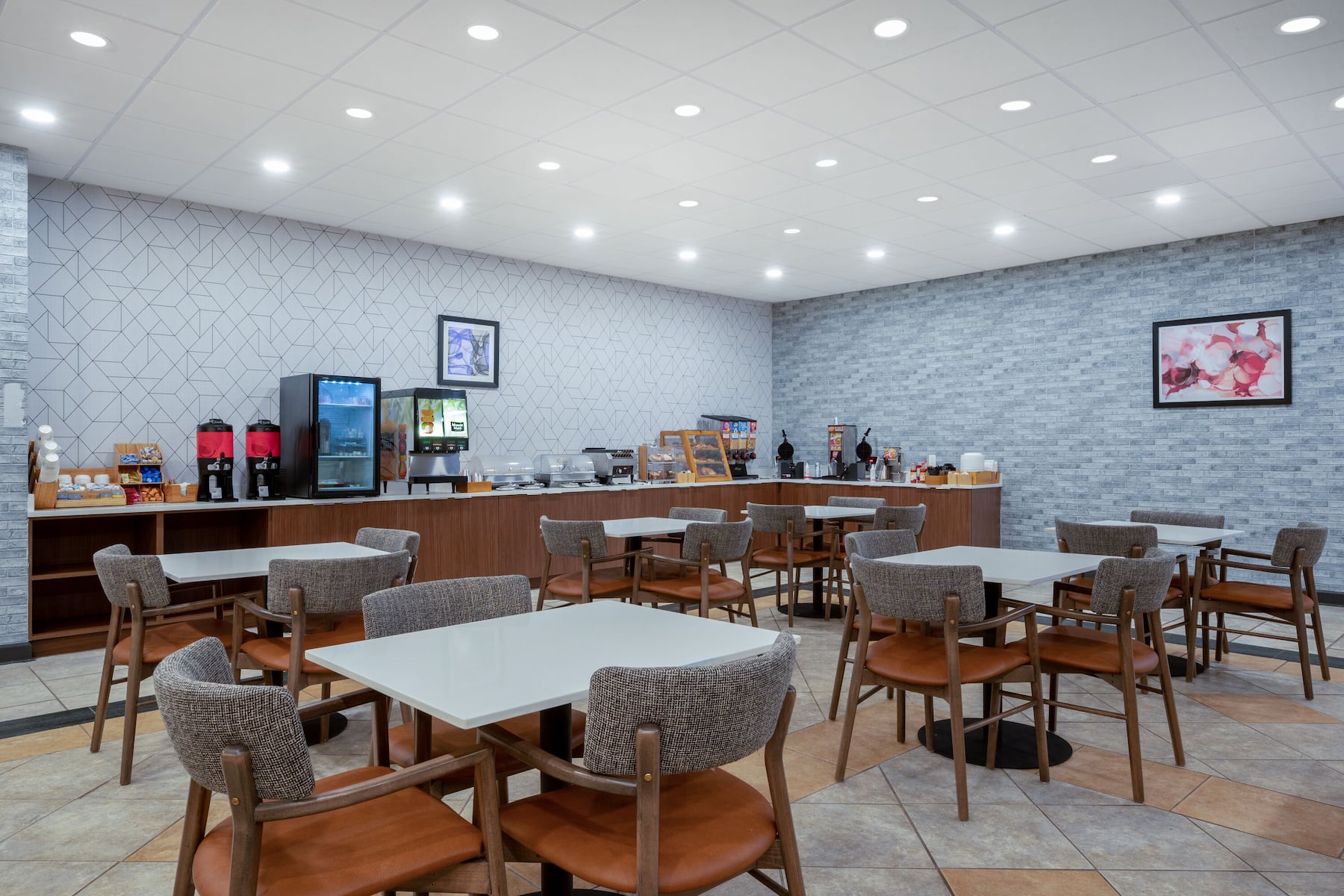 Free breakfast at Wyndham Garden Columbia/Ft. Jackson in Columbia, South Carolina