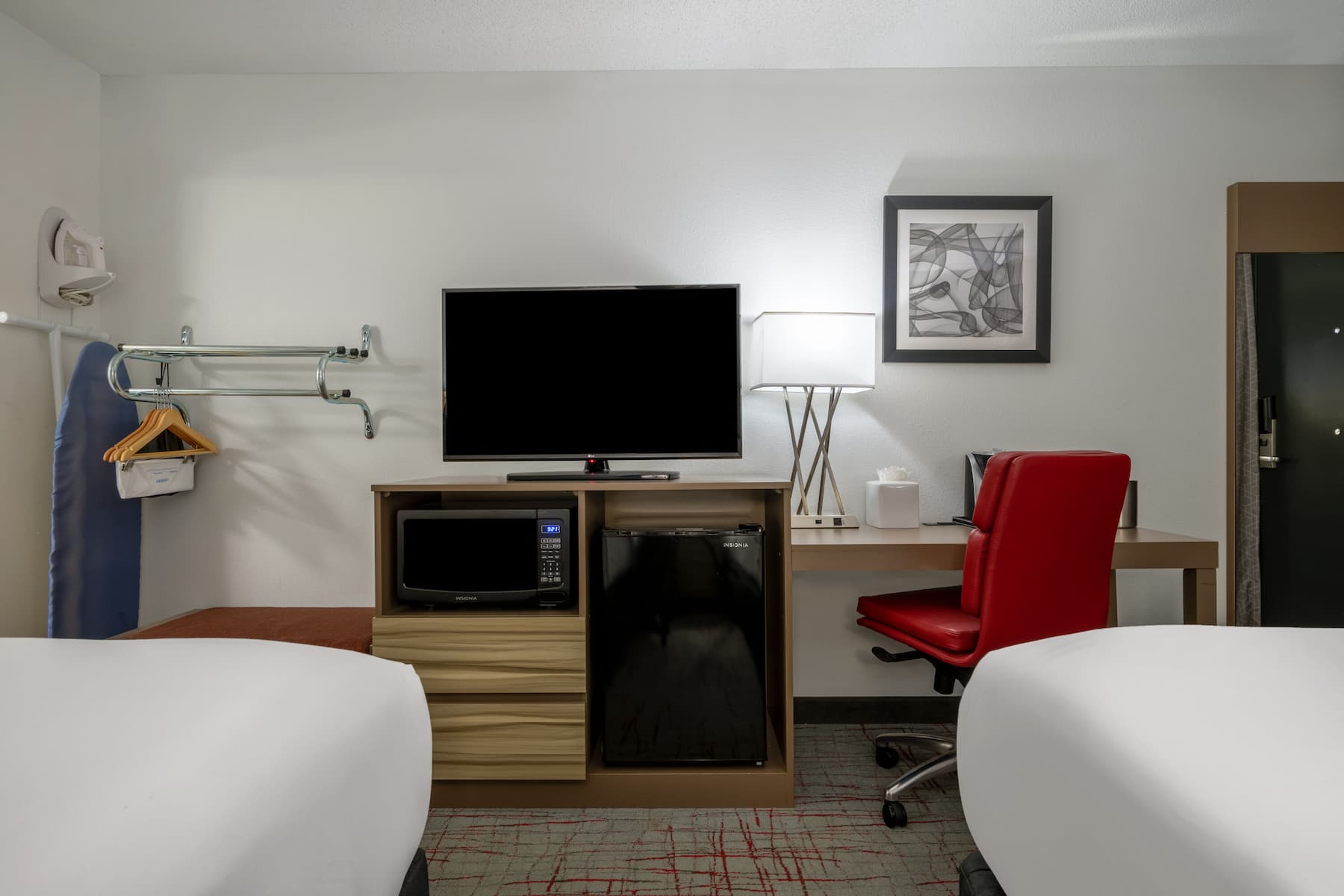 Guest room at the Wyndham Garden Columbia/Ft. Jackson in Columbia, South Carolina
