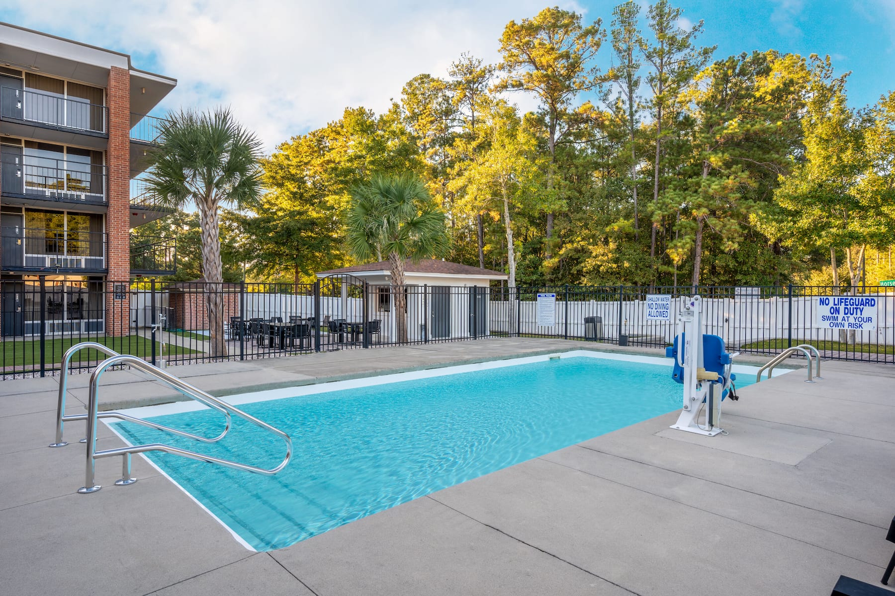 Pool at the Wyndham Garden Columbia/Ft. Jackson in Columbia, South Carolina