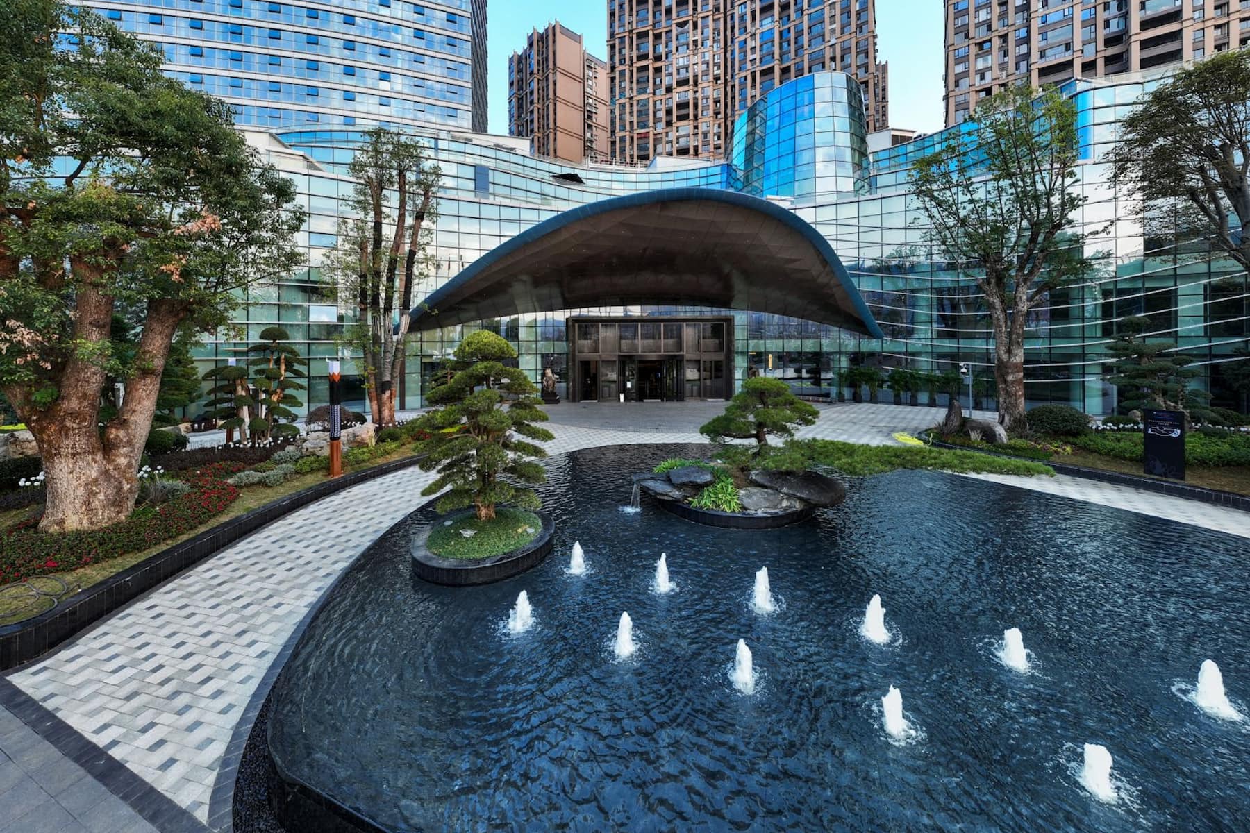 Front Exterior Image of Wyndham Grand Plaza Royale Yujia Anhua hotel in Yiyang, Other than US/Canada