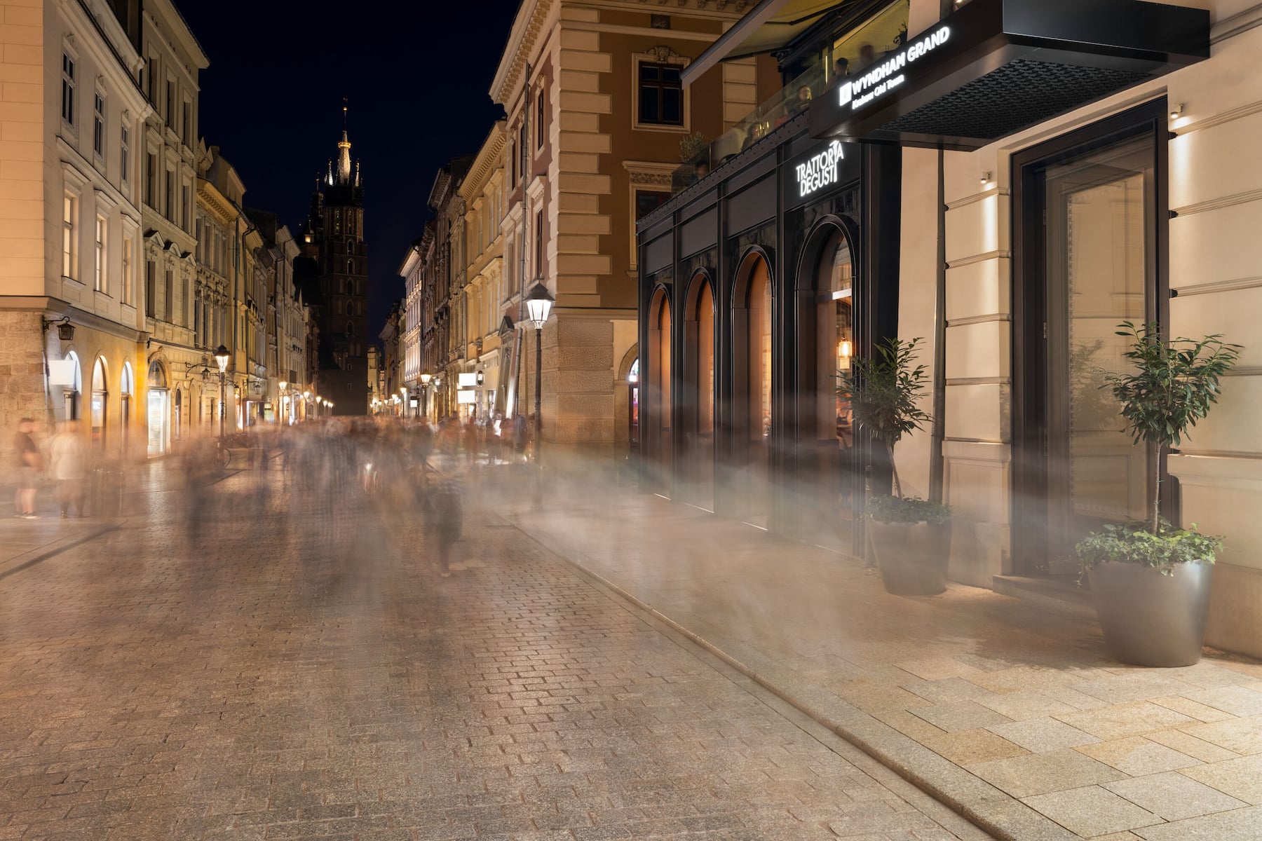 Exterior of Wyndham Grand Krakow Old Town hotel in Cracow, Other than US/Canada