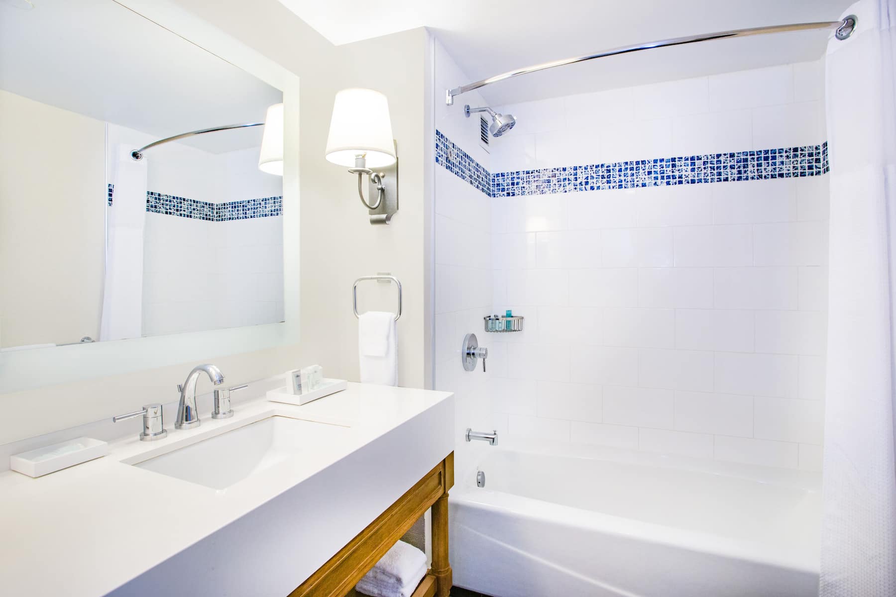 Guest room bath at the Wyndham Grand Rio Mar Rainforest Beach and Golf Resort in Rio Grande, Other than US/Canada