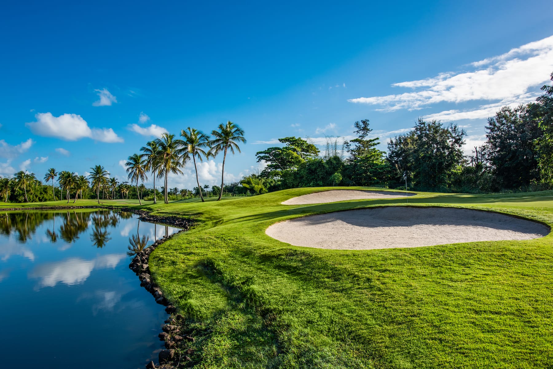Golf course at Wyndham Grand Rio Mar Rainforest Beach and Golf Resort in Rio Grande, Other than US/Canada