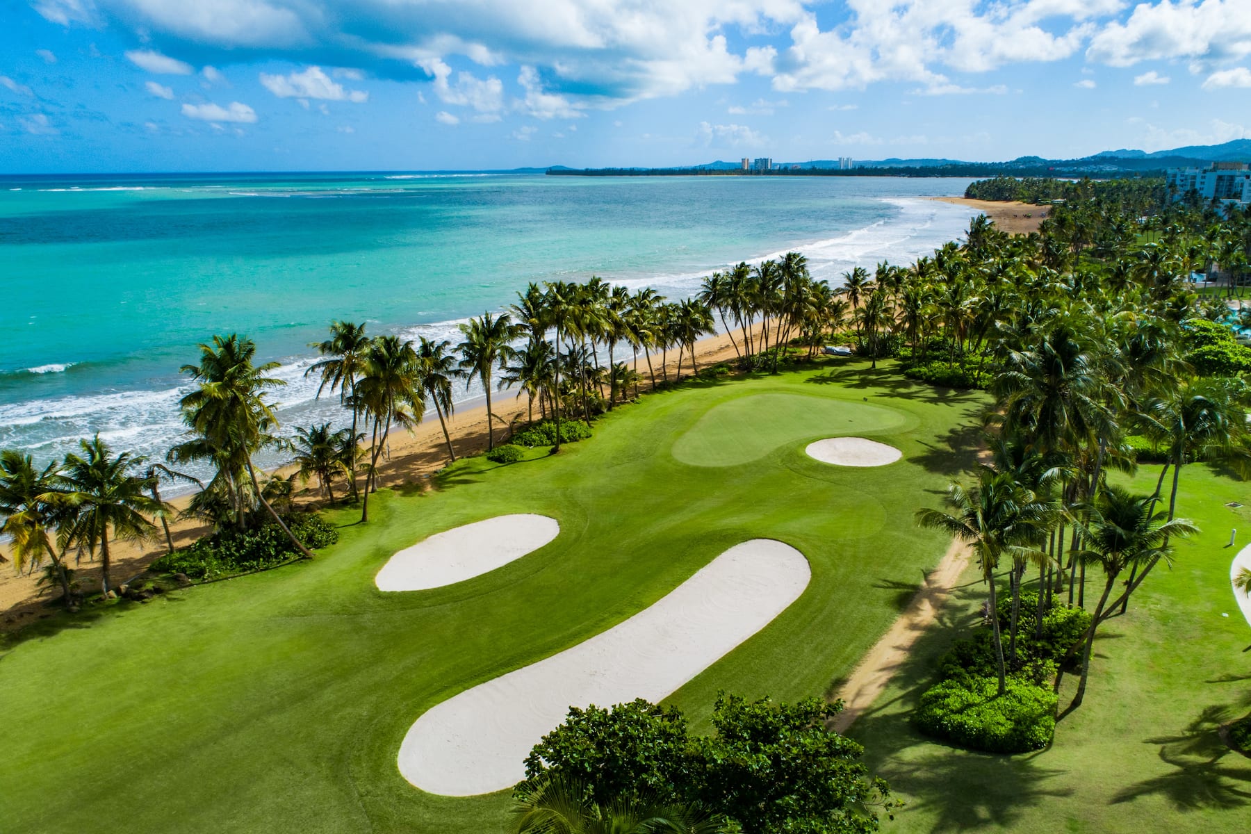 Golf course at Wyndham Grand Rio Mar Rainforest Beach and Golf Resort in Rio Grande, Other than US/Canada