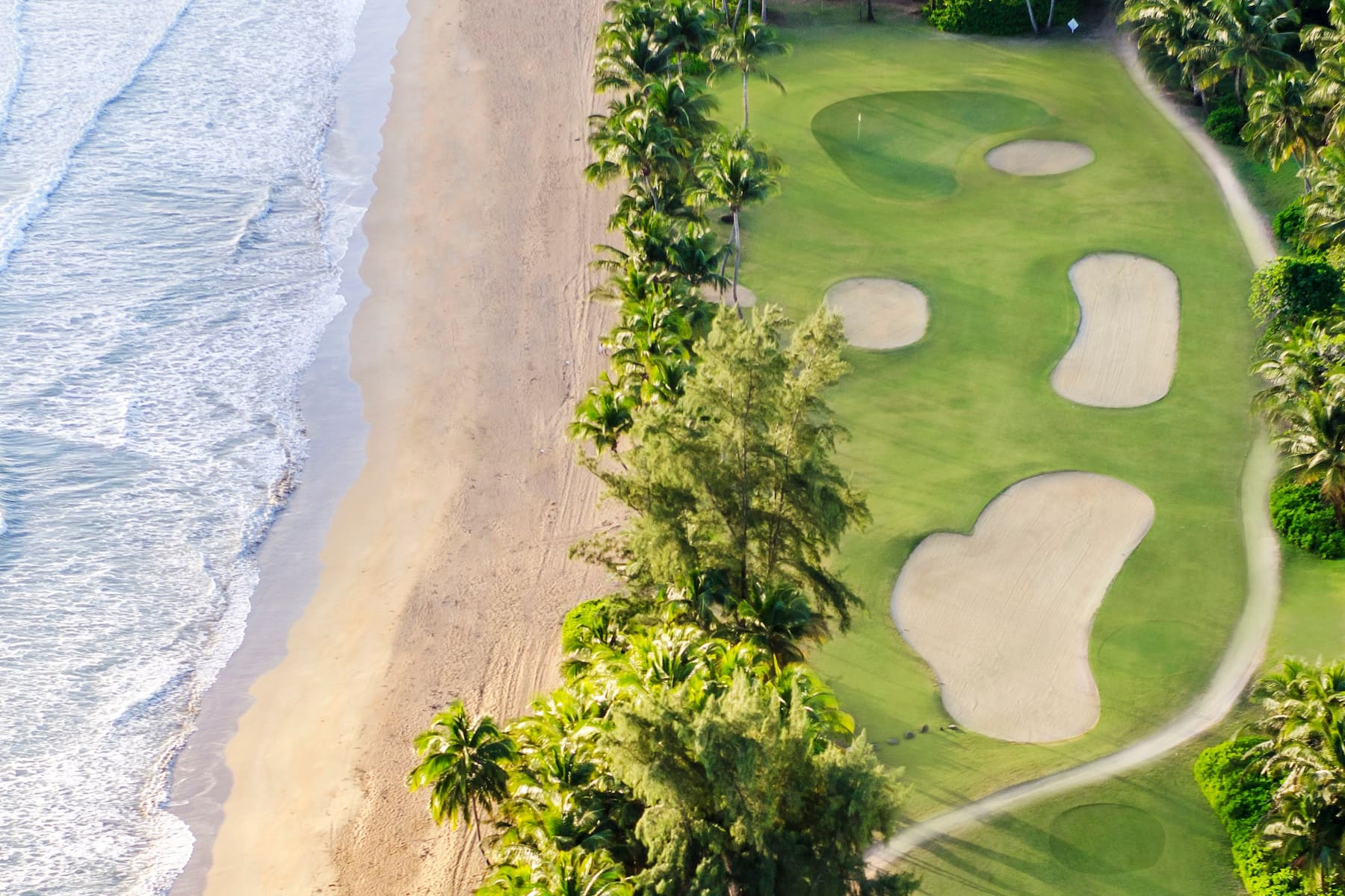 Golf course at Wyndham Grand Rio Mar Rainforest Beach and Golf Resort in Rio Grande, Other than US/Canada