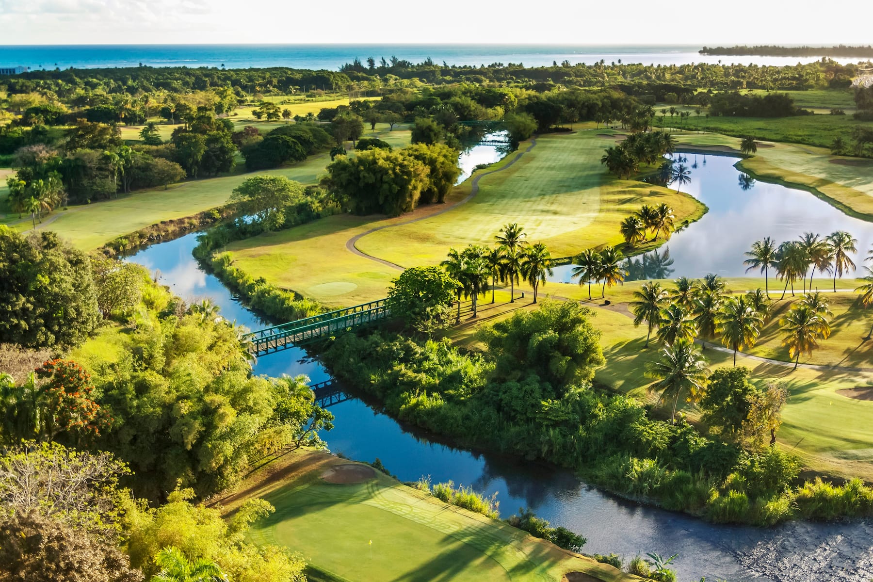 Golf course at Wyndham Grand Rio Mar Rainforest Beach and Golf Resort in Rio Grande, Other than US/Canada