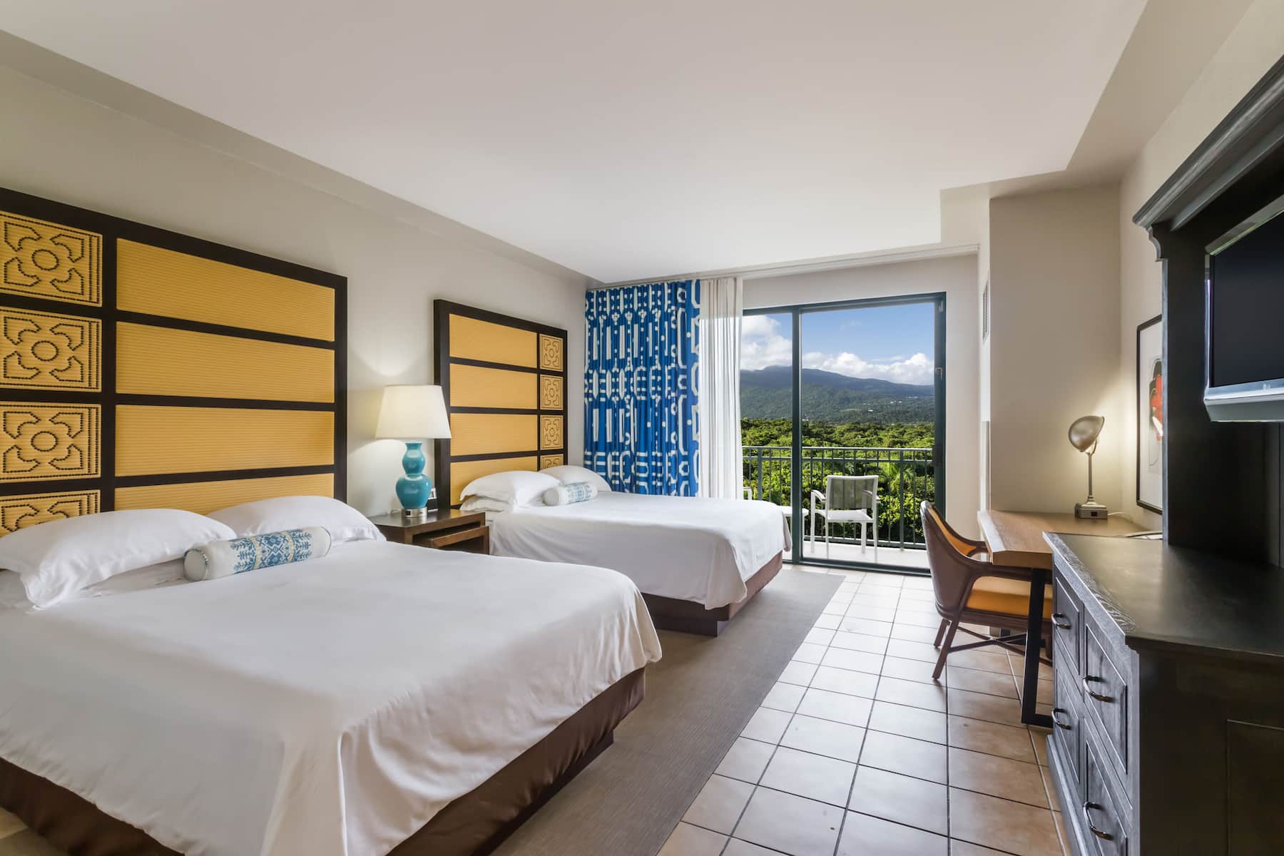 Guest room at the Wyndham Grand Rio Mar Rainforest Beach and Golf Resort in Rio Grande, Other than US/Canada