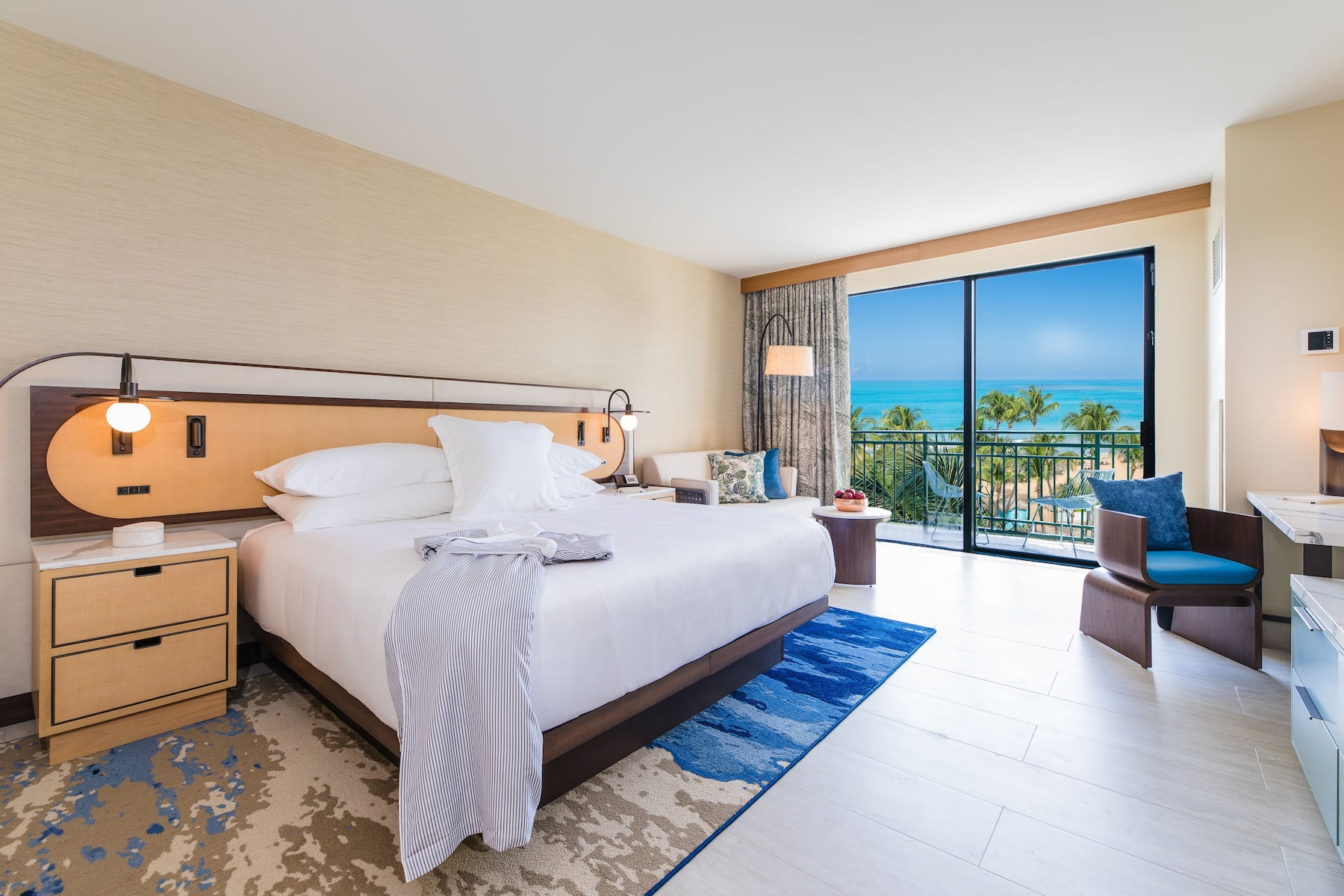 Guest room at the Wyndham Grand Rio Mar Rainforest Beach and Golf Resort in Rio Grande, Other than US/Canada