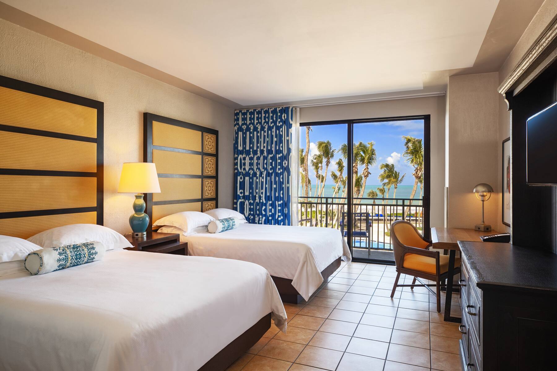 Guest room at the Wyndham Grand Rio Mar Rainforest Beach and Golf Resort in Rio Grande, Other than US/Canada