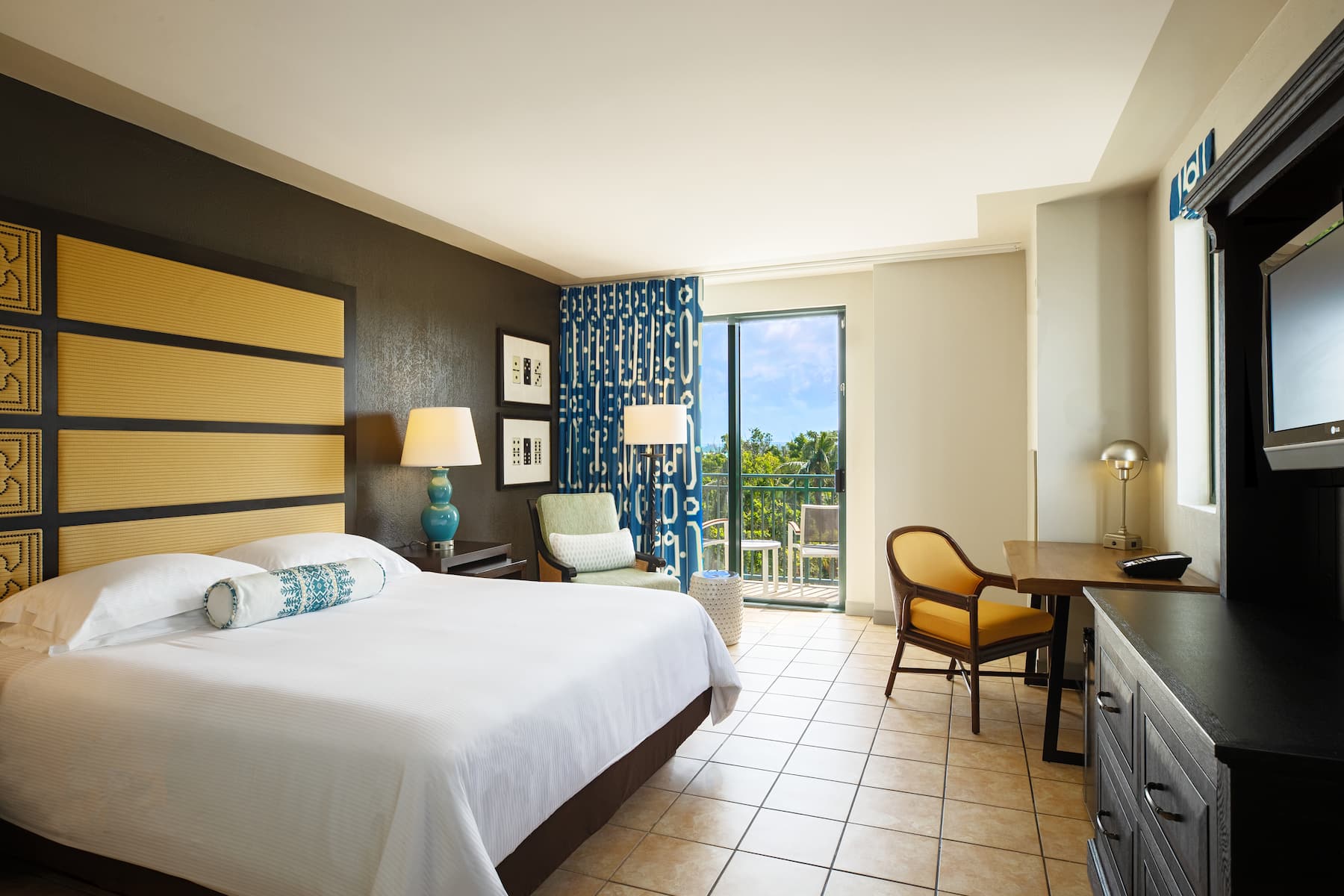 Guest room at the Wyndham Grand Rio Mar Rainforest Beach and Golf Resort in Rio Grande, Other than US/Canada