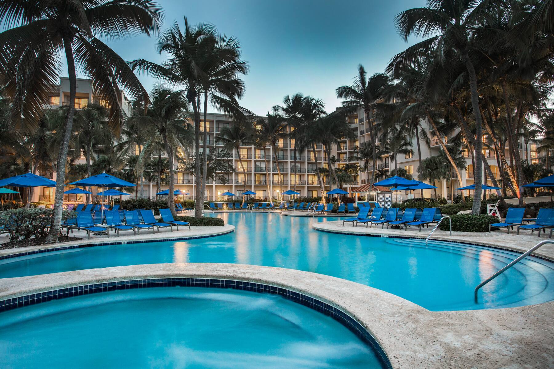 Pool at the Wyndham Grand Rio Mar Rainforest Beach and Golf Resort in Rio Grande, Other than US/Canada
