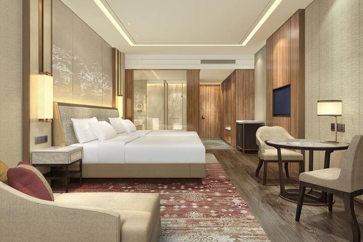Guest room at the Wyndham Baise Resort in Baise, Other than US/Canada