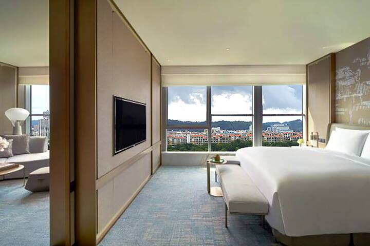 Guest room at the Wyndham Baise Resort in Baise, Other than US/Canada