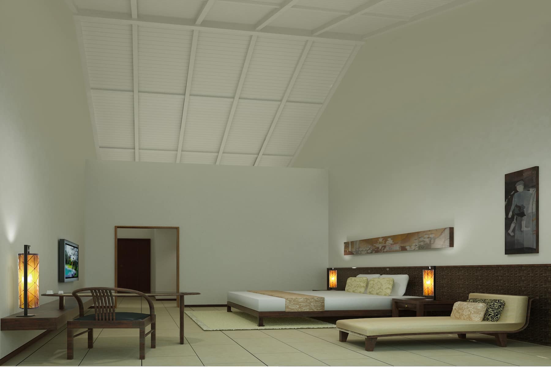 Guest room at the Wyndham Maoming in Maoming, Other than US/Canada