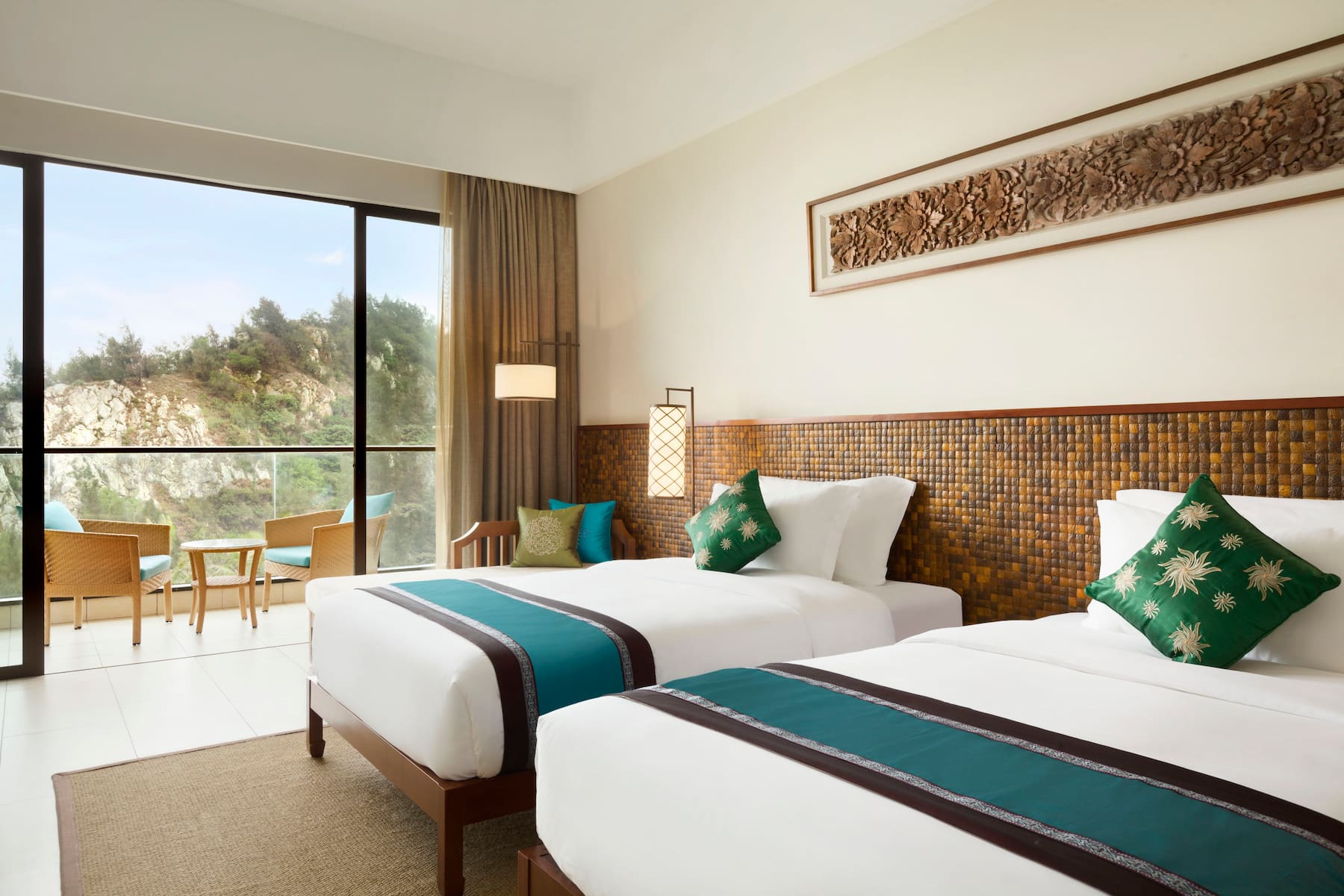 Guest room at the Wyndham Maoming in Maoming, Other than US/Canada