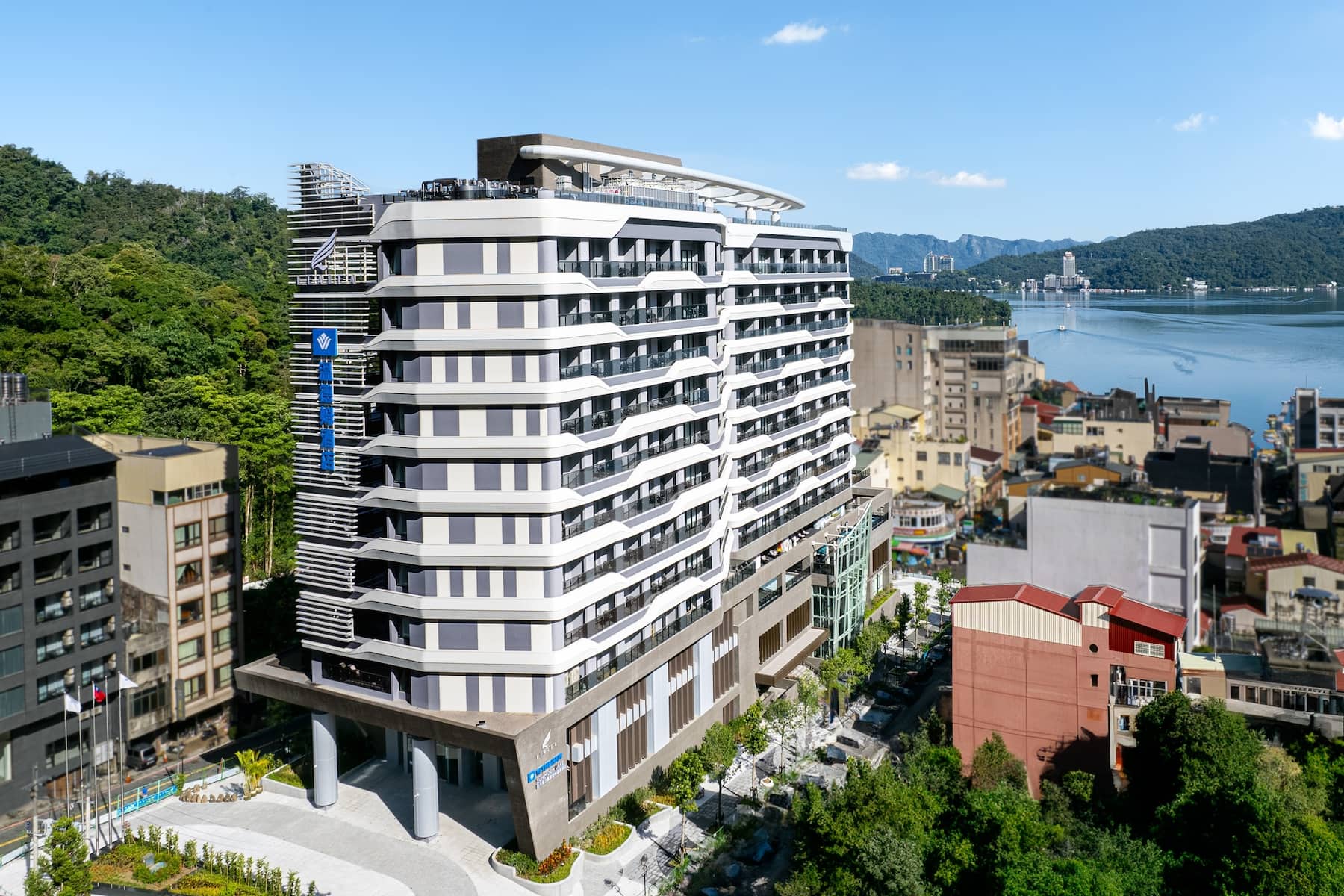 Exterior of Wyndham Sun Moon Lake hotel in Taiwan-Nantou, Other than US/Canada