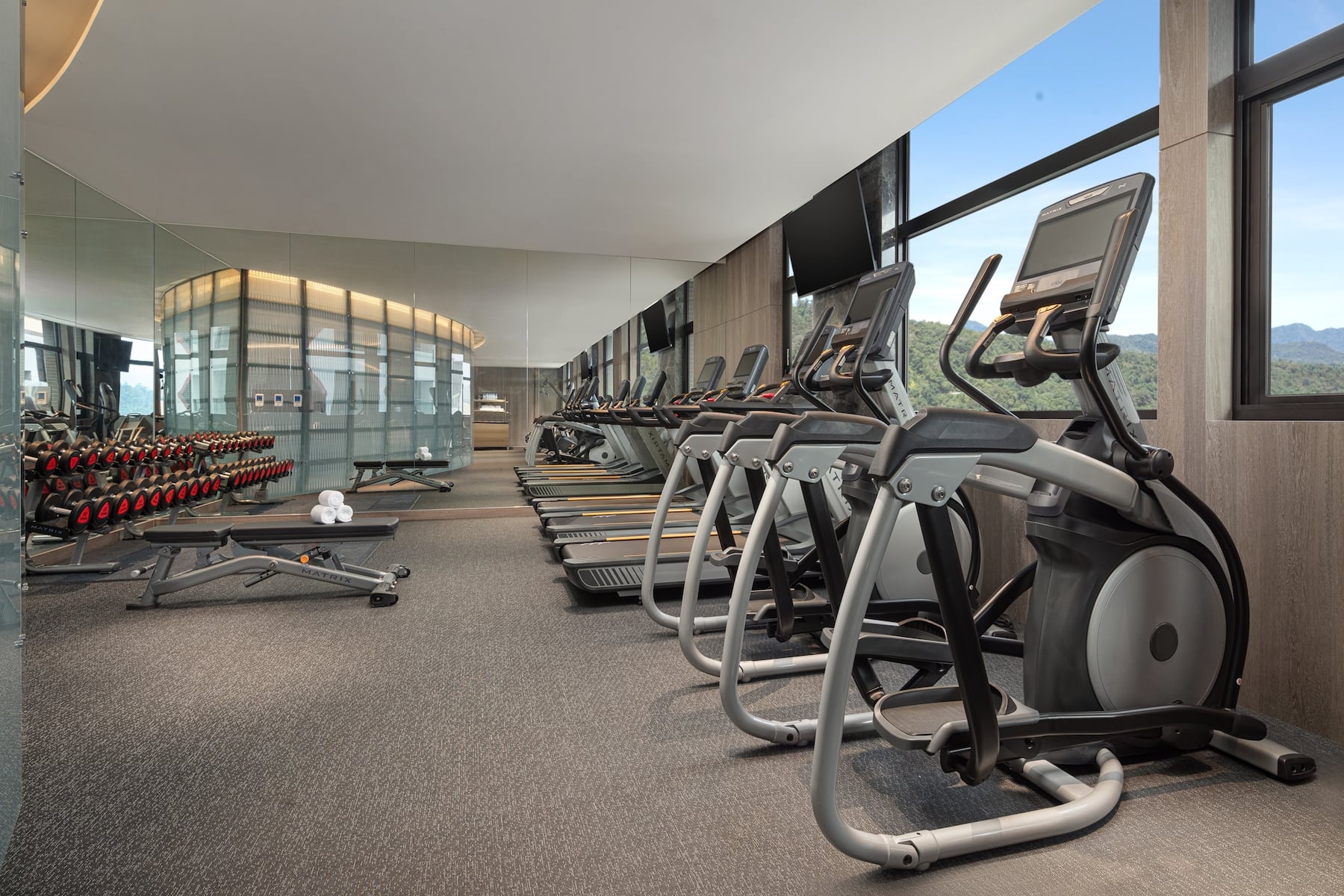 Fitness room at Wyndham Sun Moon Lake in Taiwan-Nantou, Other than US/Canada