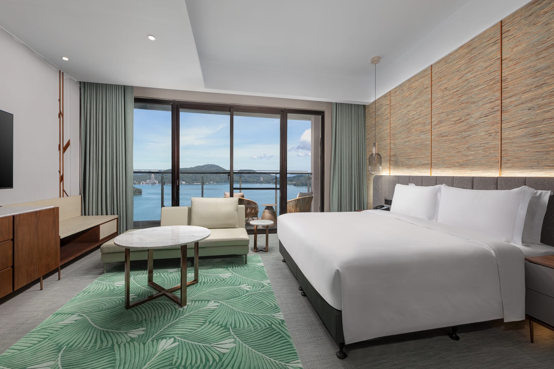 Guest room at the Wyndham Sun Moon Lake in Taiwan-Nantou, Other than US/Canada