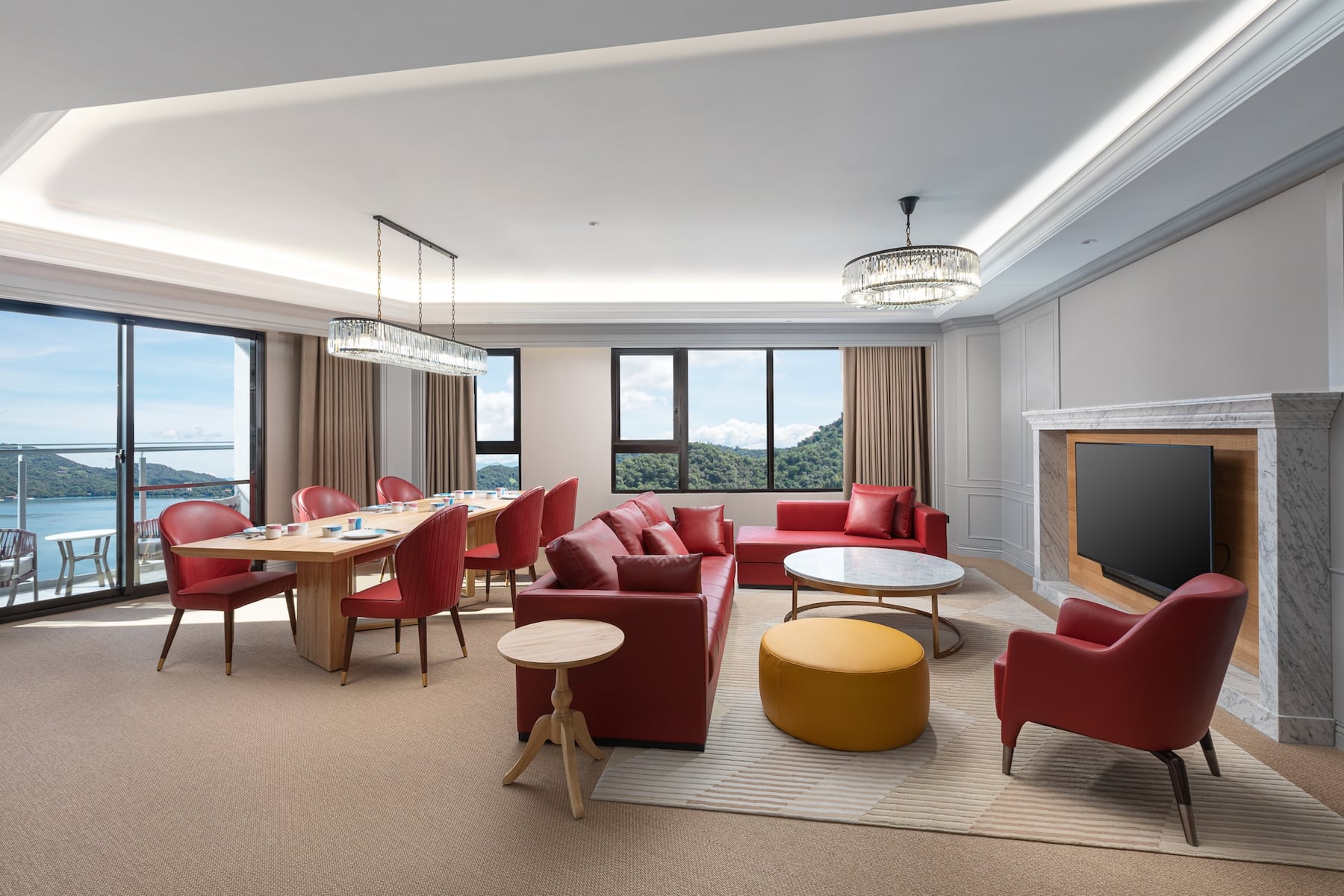 Guest room at the Wyndham Sun Moon Lake in Taiwan-Nantou, Other than US/Canada