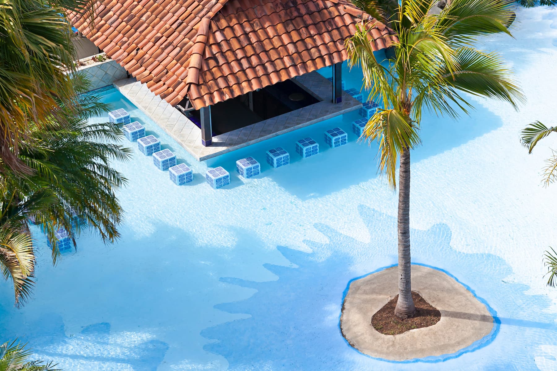 Pool bar at Wyndham San Jose Herradura Hotel & Convention Center in San Jose, Other than US/Canada