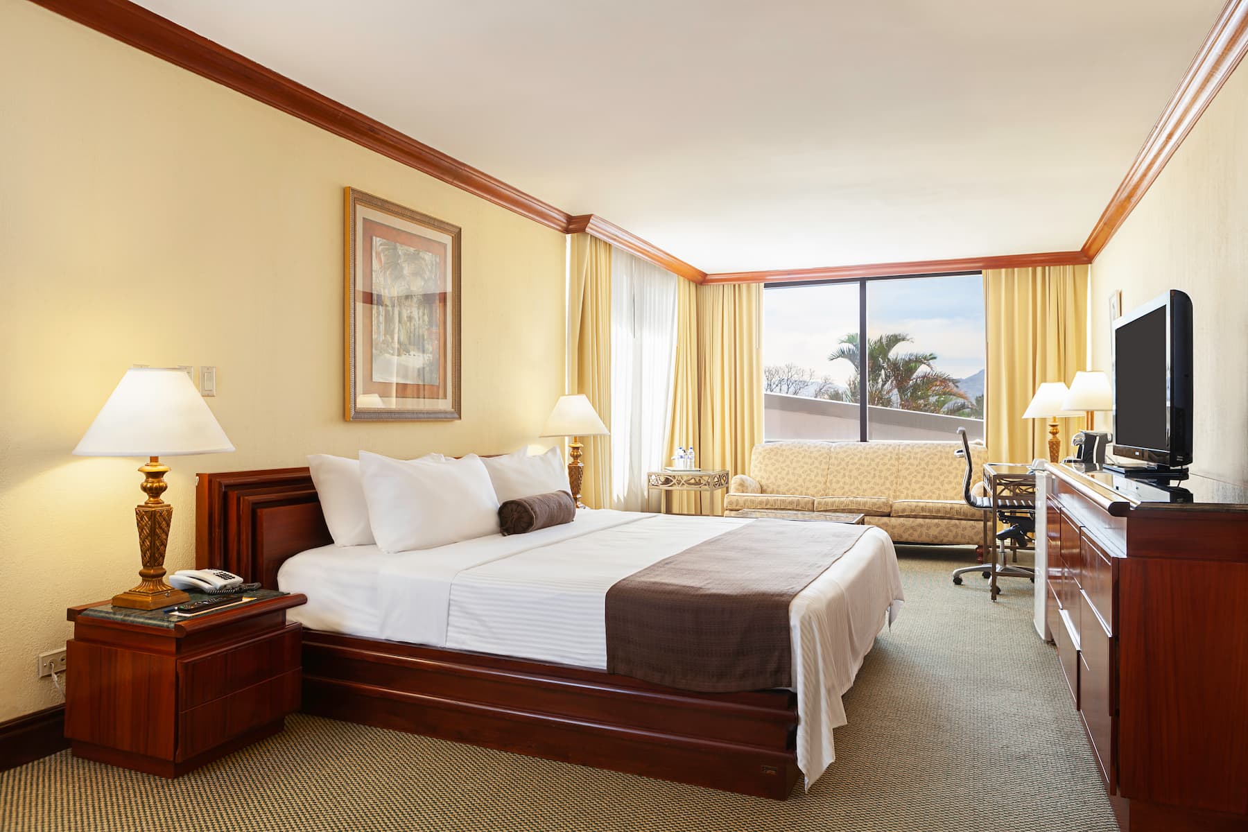 Guest room at the Wyndham San Jose Herradura Hotel & Convention Center in San Jose, Other than US/Canada