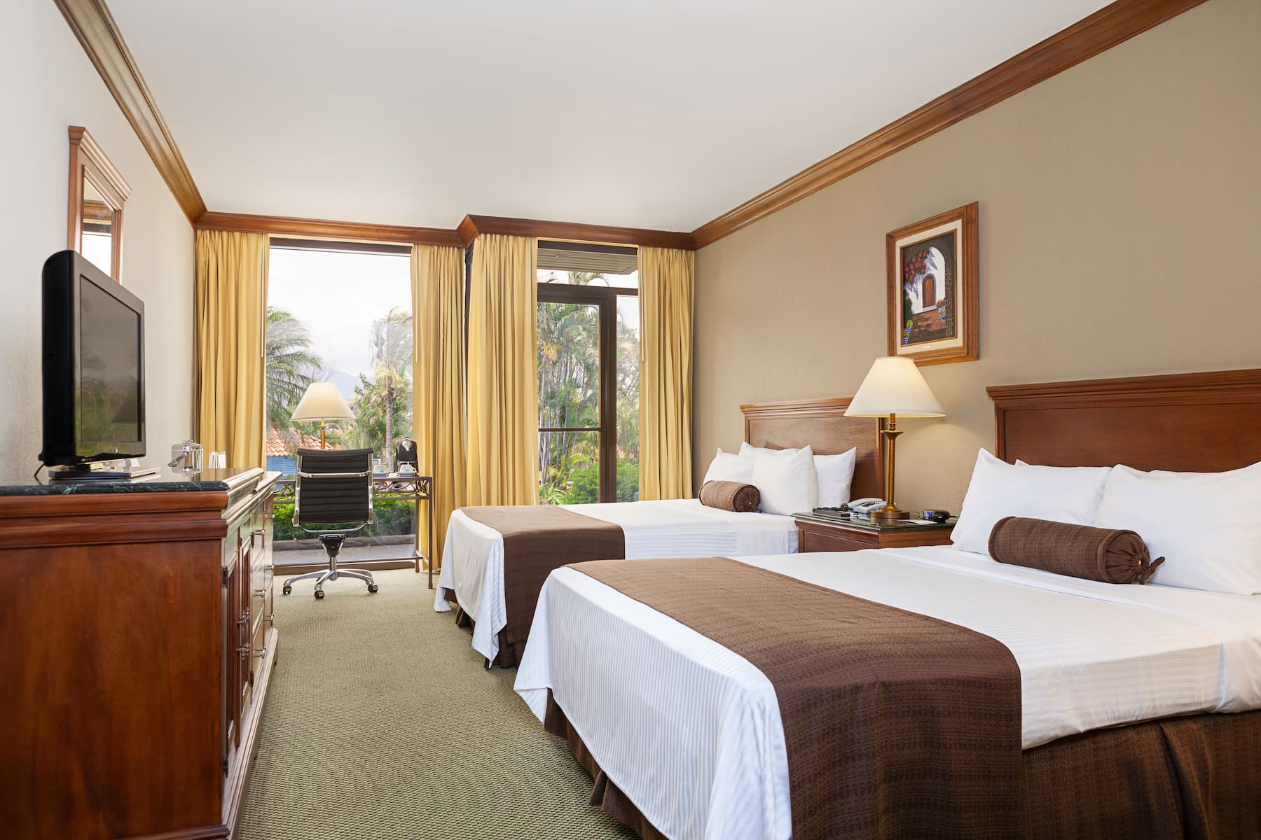 Guest room at the Wyndham San Jose Herradura Hotel & Convention Center in San Jose, Other than US/Canada