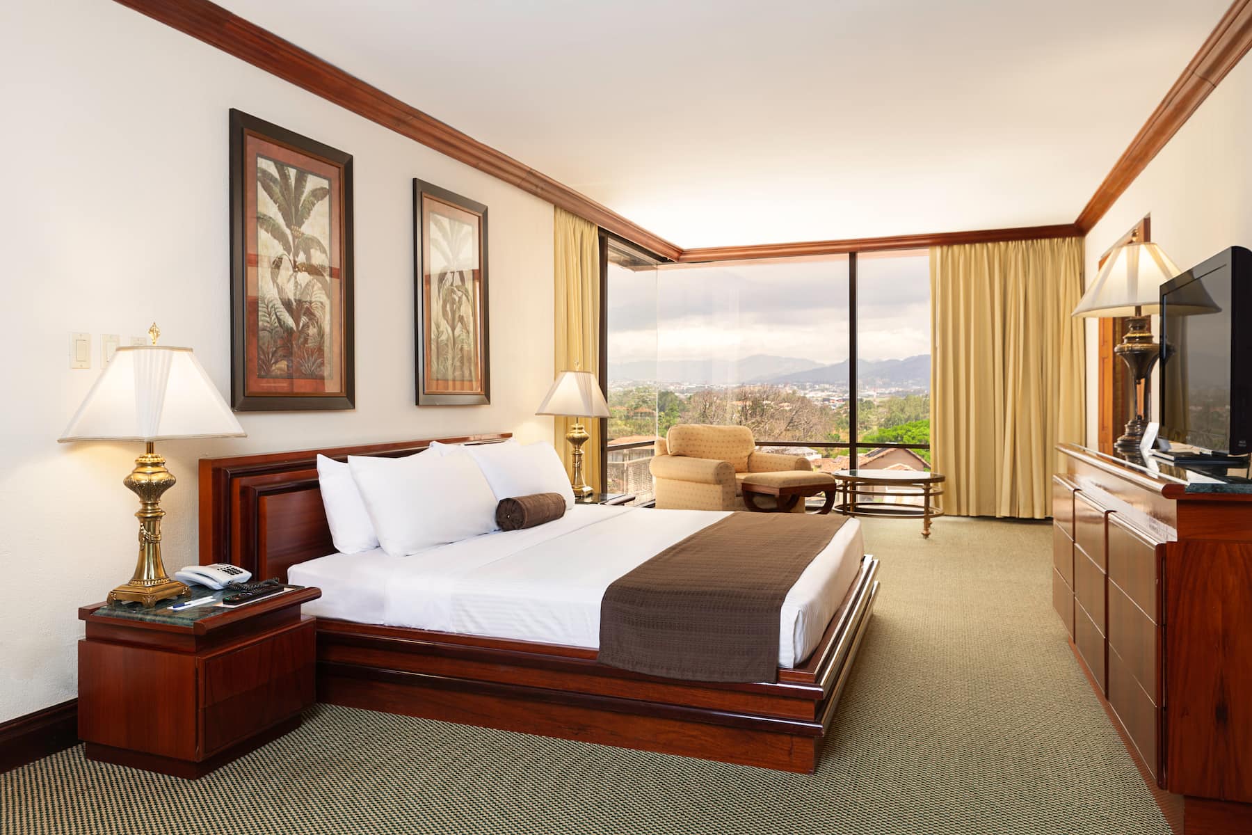 Guest room at the Wyndham San Jose Herradura Hotel & Convention Center in San Jose, Other than US/Canada