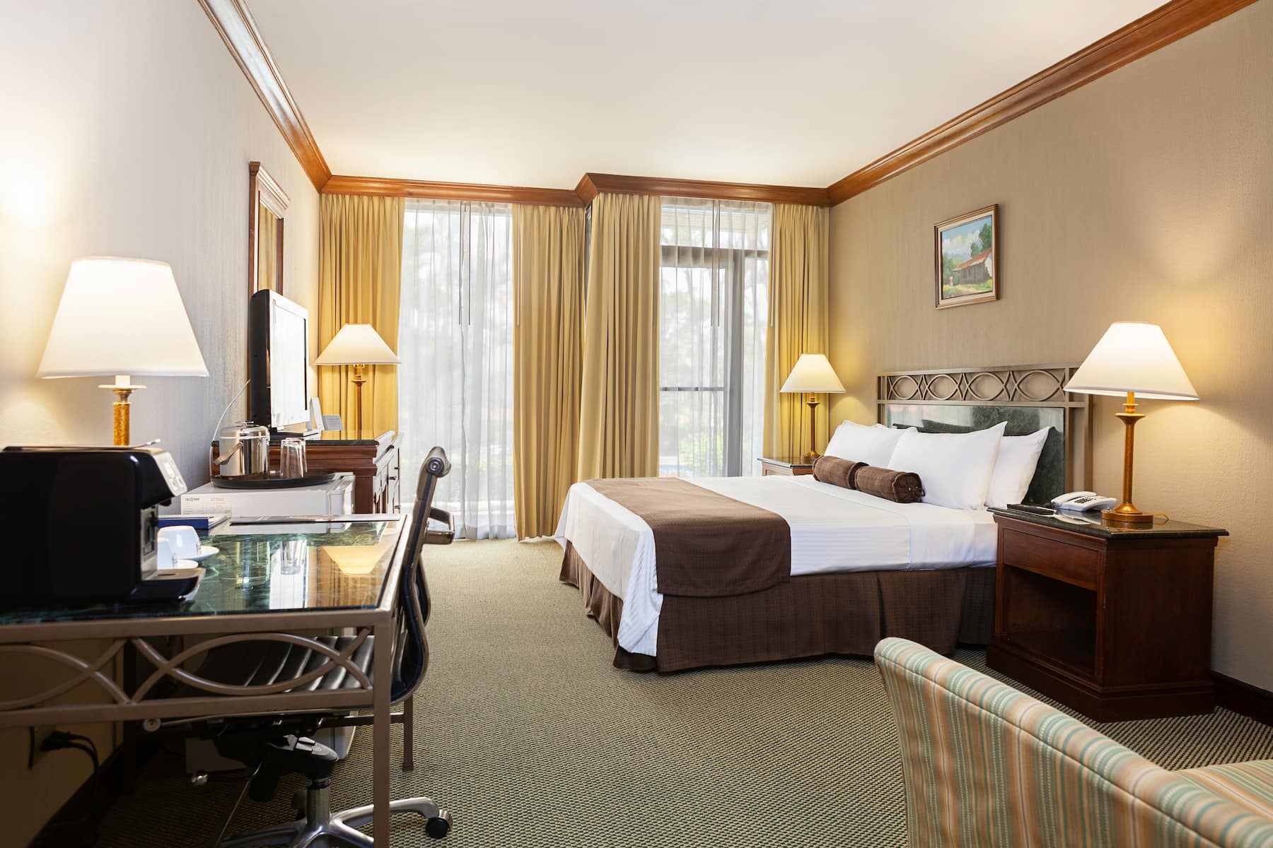 Guest room at the Wyndham San Jose Herradura Hotel & Convention Center in San Jose, Other than US/Canada