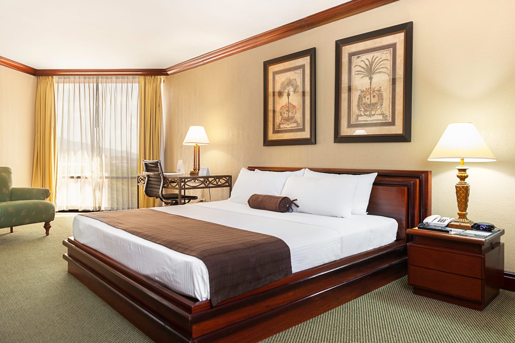 Guest room at the Wyndham San Jose Herradura Hotel & Convention Center in San Jose, Other than US/Canada
