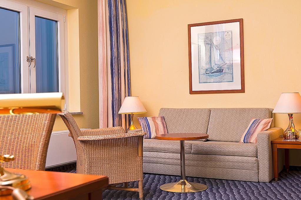 Guest room at the Wyndham Stralsund HanseDom in Stralsund, Other than US/Canada