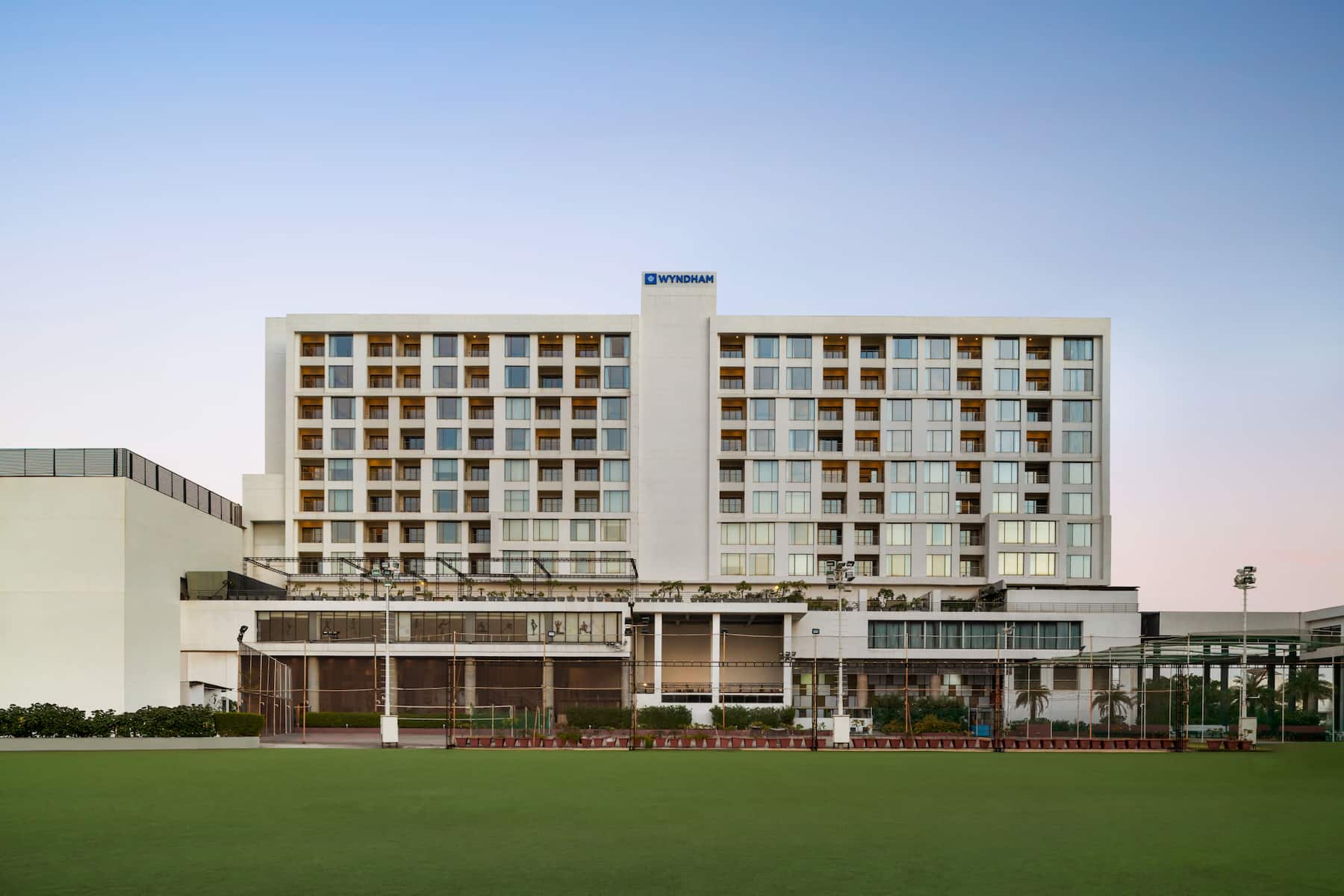 Exterior of Wyndham Ahmedabad Shela hotel in Ahmedabad, Other than US/Canada