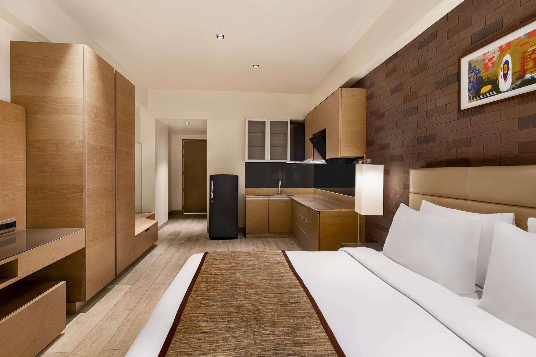 Guest room at the Wyndham Ahmedabad Shela in Ahmedabad, Other than US/Canada