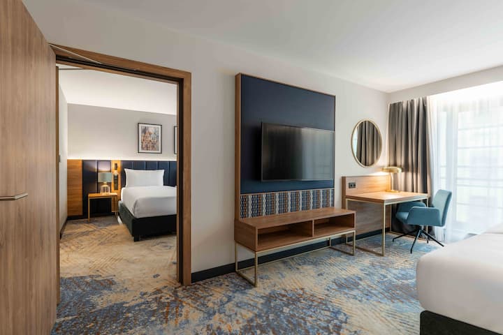 Guest room at the Wyndham Wroclaw Old Town in Wroclaw, Other than US/Canada