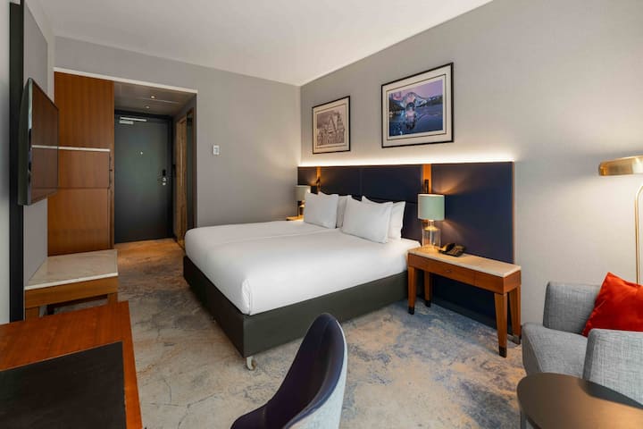 Guest room at the Wyndham Wroclaw Old Town in Wroclaw, Other than US/Canada