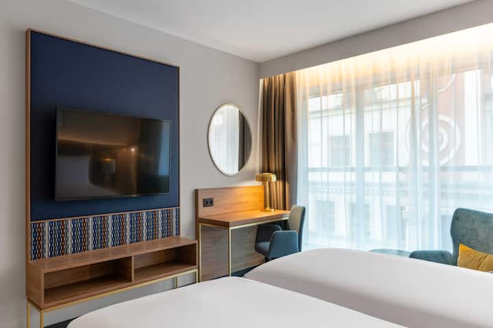 Guest room at the Wyndham Wroclaw Old Town in Wroclaw, Other than US/Canada