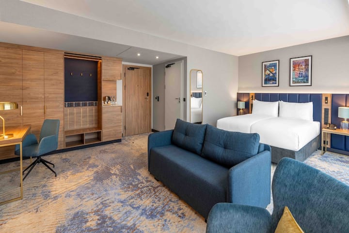 Guest room at the Wyndham Wroclaw Old Town in Wroclaw, Other than US/Canada