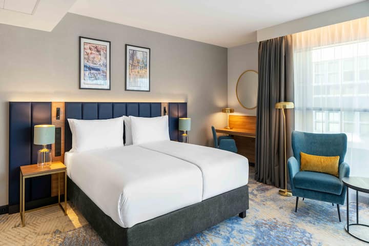 Guest room at the Wyndham Wroclaw Old Town in Wroclaw, Other than US/Canada