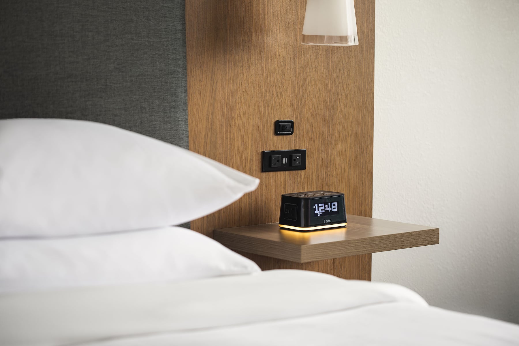 Guest room at the Wyndham Atlanta Buckhead Hotel & Conference Center in Atlanta, Georgia