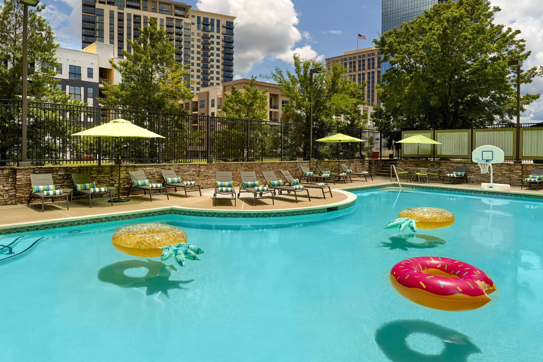 Pool at the Wyndham Atlanta Buckhead Hotel & Conference Center in Atlanta, Georgia