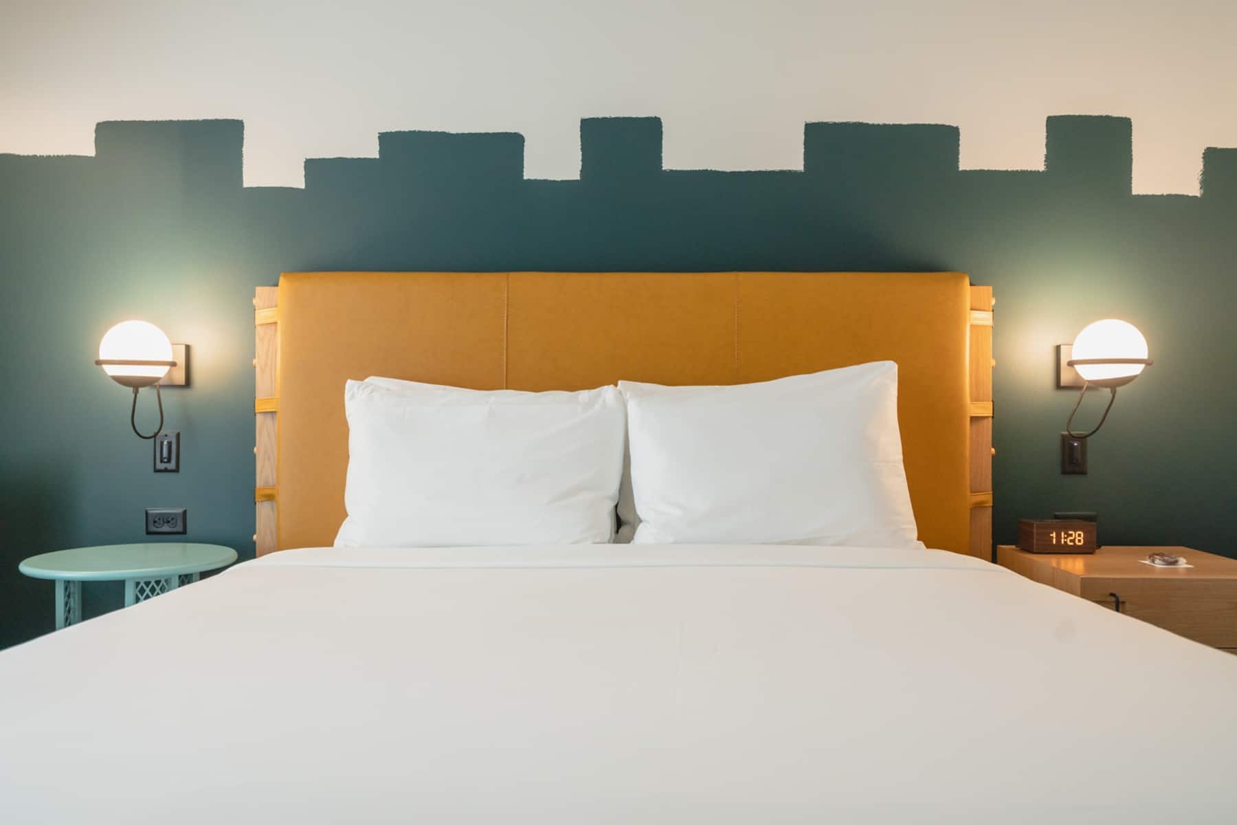 Guest room at the Origin Austin, a Wyndham Hotel in Austin, Texas