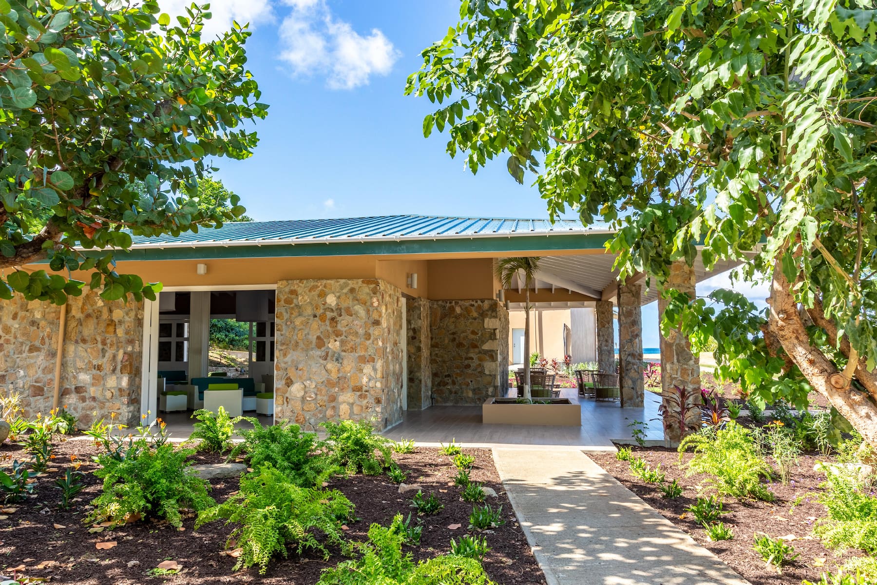 Exterior of Wyndham Tortola BVI Lambert Beach Resort hotel in East End, Other than US/Canada