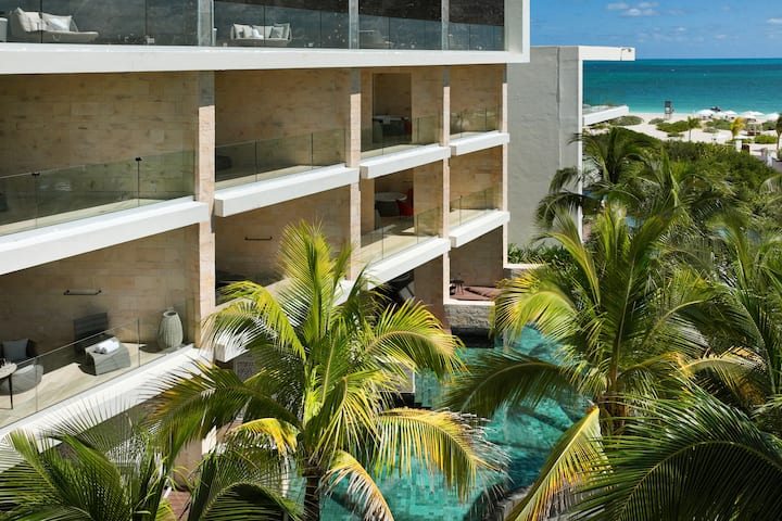 Guest room at the TRS Coral Costa Mujeres, a Registry Collection Hotel in Cancun, Other than US/Canada