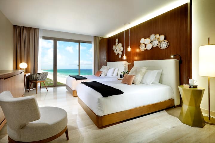 Guest room at the TRS Coral Costa Mujeres, a Registry Collection Hotel in Cancun, Other than US/Canada