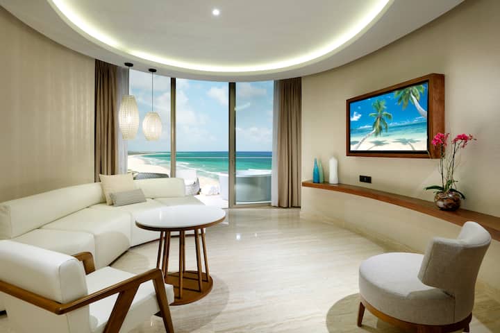 Guest room at the TRS Coral Costa Mujeres, a Registry Collection Hotel in Cancun, Other than US/Canada